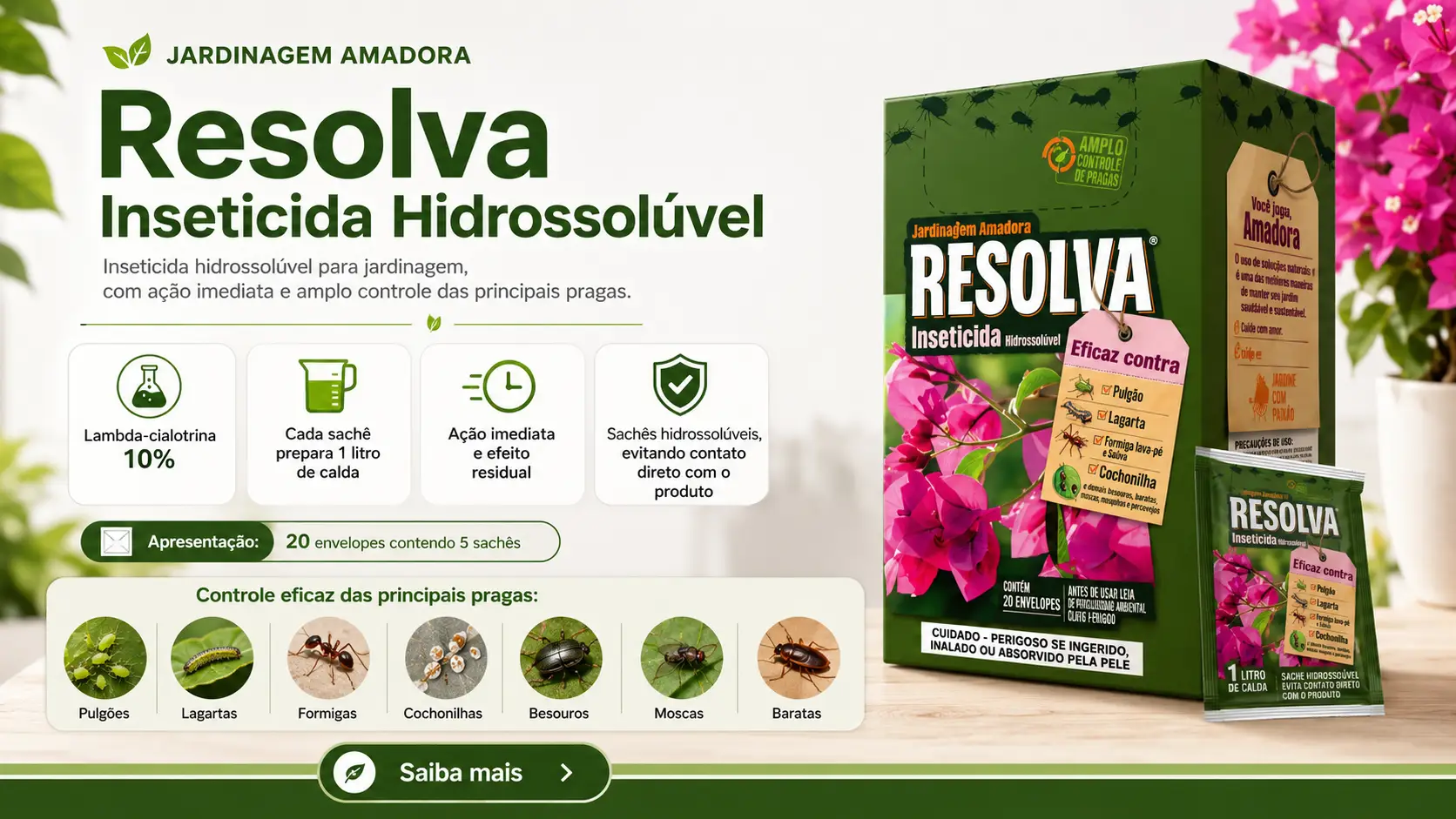 Resolva Inseticida Hidrossolúvel - catálogo PDF