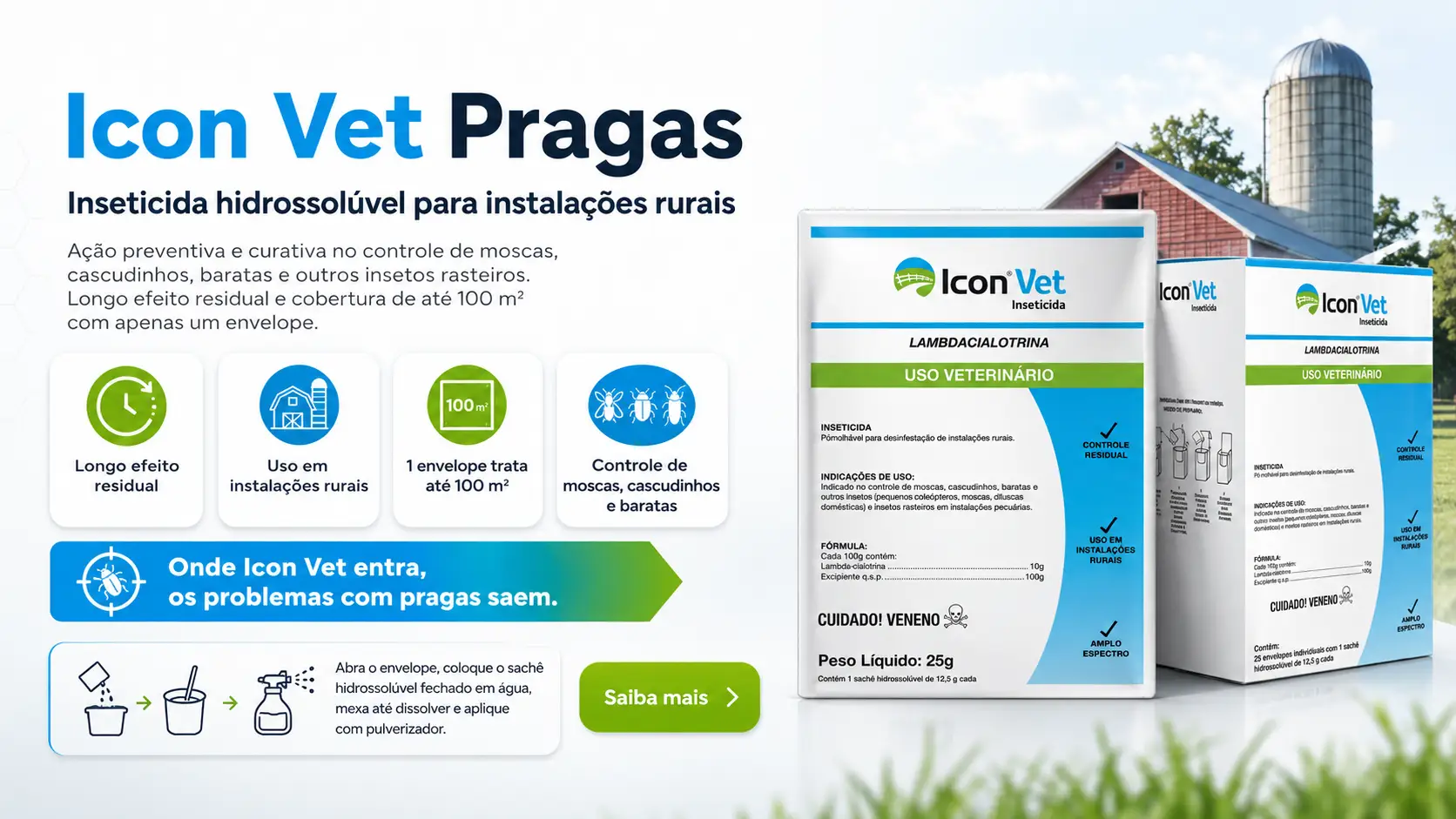Icon Vet Pragas - catálogo PDF