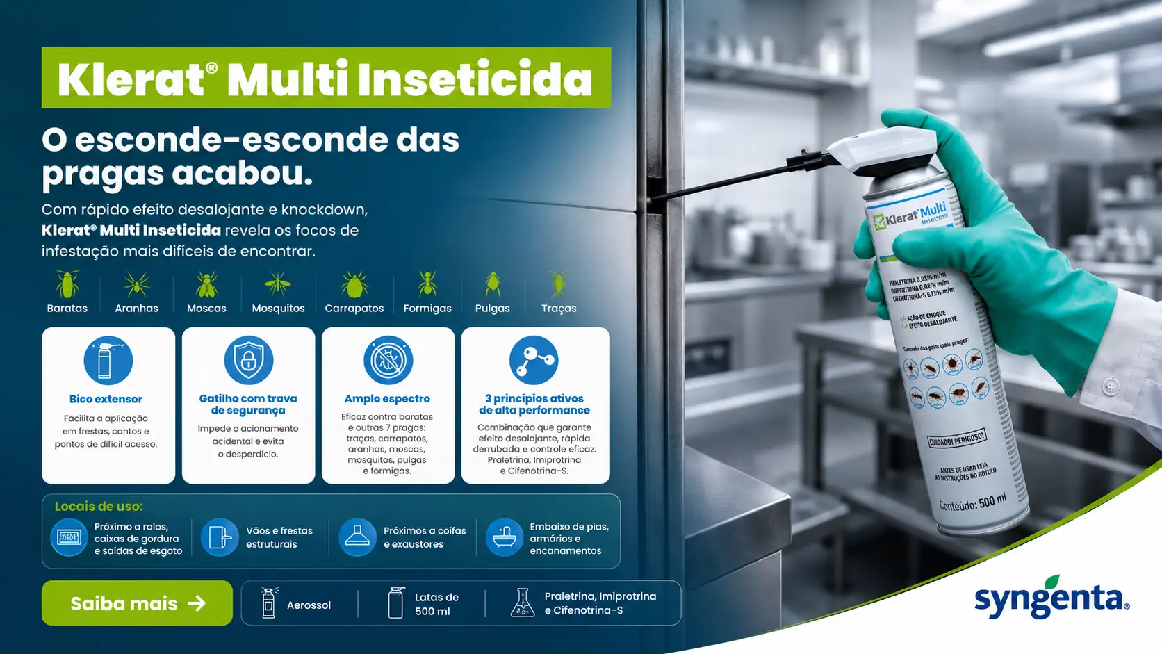 Klerat Multi Inseticida - catálogo PDF