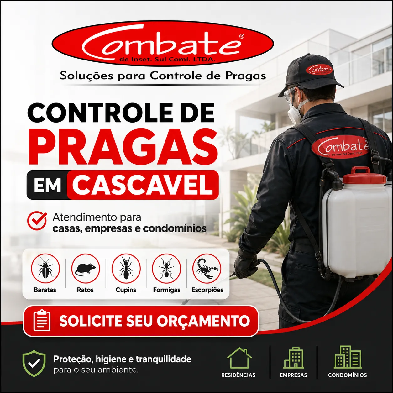 Proteção técnica para sua casa ou empresa